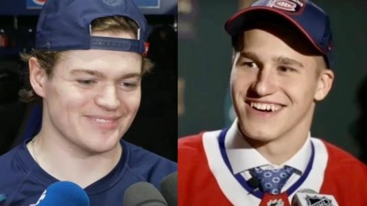 Cole Caufield, Ivan Demidov