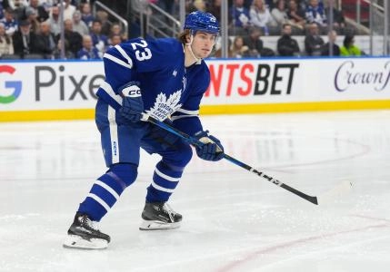 Toronto Maple Leafs forward Matthew Knies