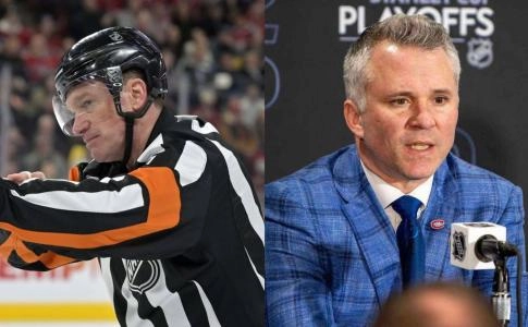 Photo of Martin St louis and Kelly Sutherland Photo of Martin St louis and Kelly Sutherland