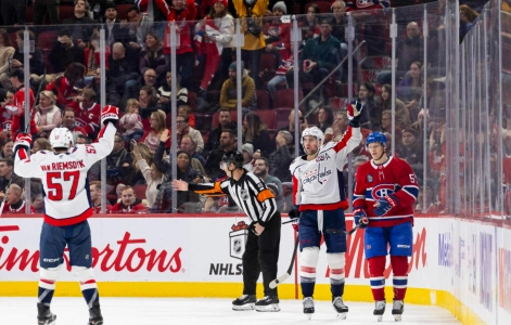 Capitals de Washington vs Canadiens de Montr&eacute;al