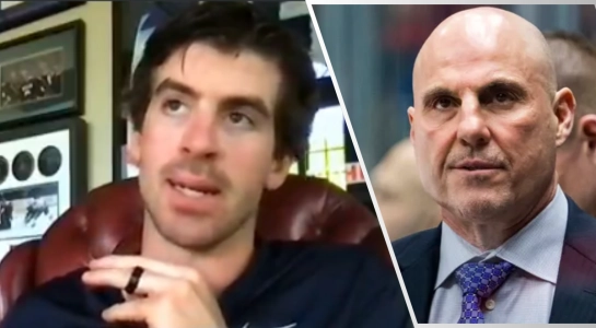 Vancouver Canucks forward Conor Garland and former head coach Rick Tocchet