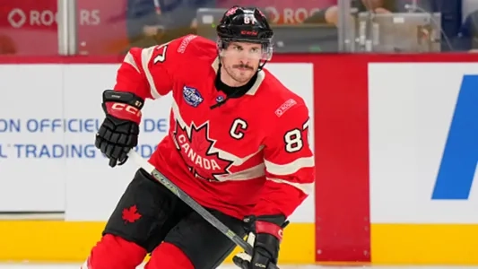 Sidney Crosby, captain of Team Canada.