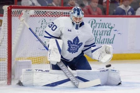 Toronto Maple Leafs goalie Matt Murray