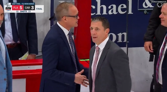 Paul Maurice et Rod Brind'Amour