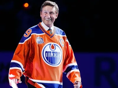 Former Edmonton Oilers star Wayne Grezky.