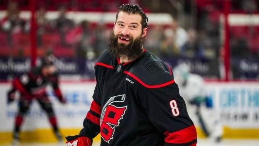 Former Carolina Hurricanes star Brent Burns.