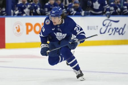 Toronto Maple Leafs forward Matthew Knies
