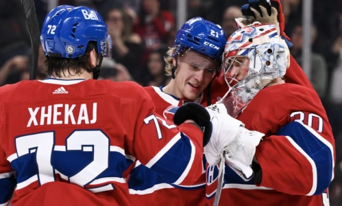 Arber Xhekaj, Kaiden Guhle, Cayden Primeau