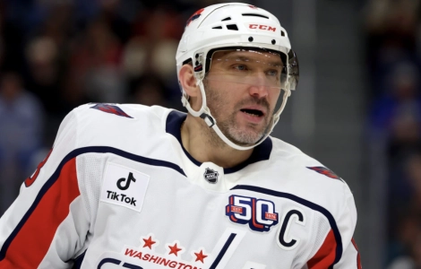 Capitals captain Alex Ovechkin