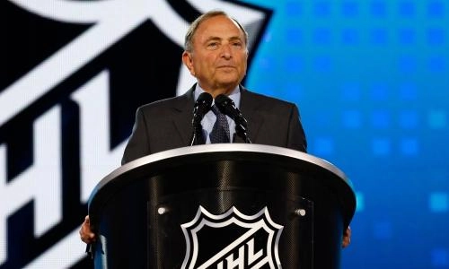 Gary Bettman, Commissioner of the NHL.