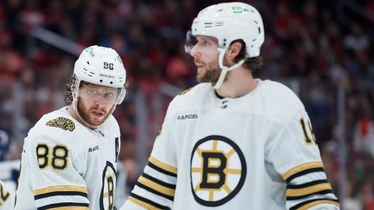 Pavel Zacha David Pastrnak BOS Bruins