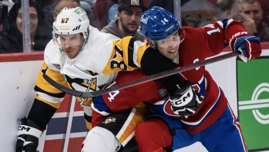 Sidney Crosby et Nick Suzuki