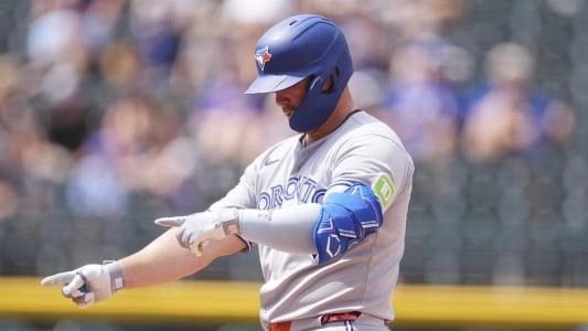 Blue Jays Ty France in one of his first game with the Blue Jays #bluejays #mlb
