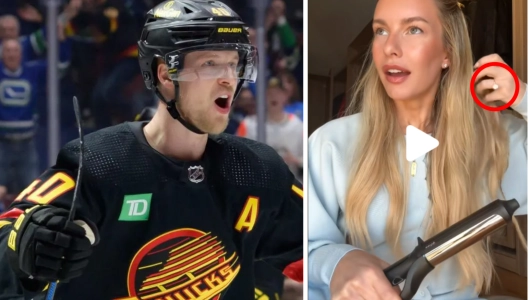 AVancouver Canucks forward Elias Pettersson.