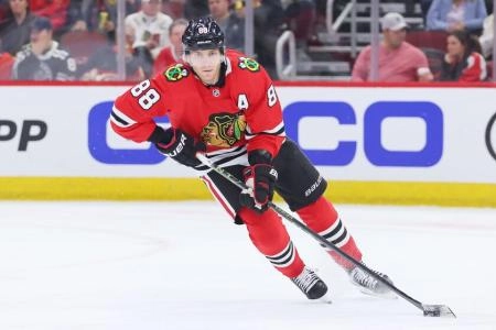 Former Chicago Blackhawks forward Patrick Kane