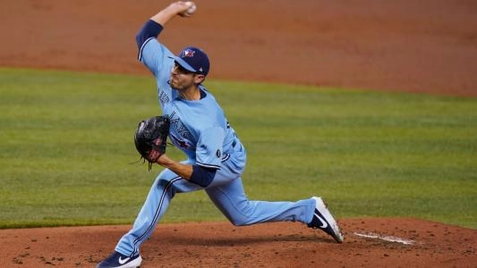 Julian Merryweather during his time with the Toronto Blue Jays #mlb #bluejays