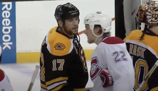 Milan Lucic and Dale Weise's infamous handshake