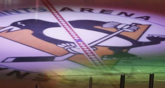 Penguins center ice at PPG Paints Arena