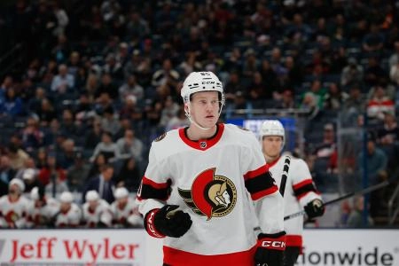 Max Guenette of the Ottawa Senators.