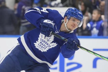Toronto Maple Leafs forward David Kampf