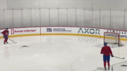 Un duo totalement inattendu est form&eacute; &agrave; Brossard ce matin et &ccedil;a implique Zachary Bolduc