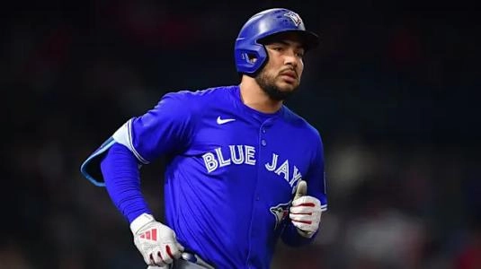 Anthony Santander with the Toronto Blue Jays