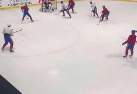 Retour majeur de derni&egrave;re minute &agrave; Brossard avec les joueurs du Canadien de Montr&eacute;al
