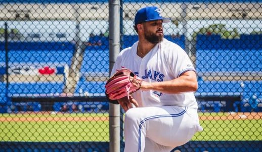 Toronto Blue Jays starting pitcher Alek Manoah