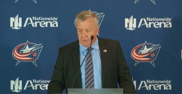 Columbus Blue Jackets GM Don Waddell.