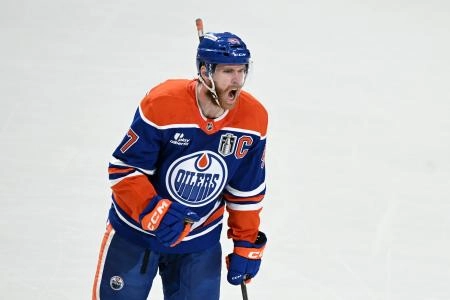Connor McDavid, captain of the Edmonton Oilers.