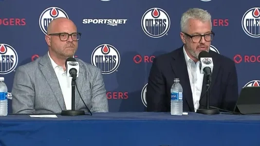 Stan Bowman, GM of the Edmonton Oilers.