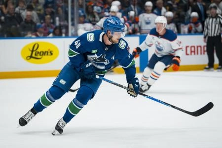 Vancouver Canucks forward Elias Pettersson.