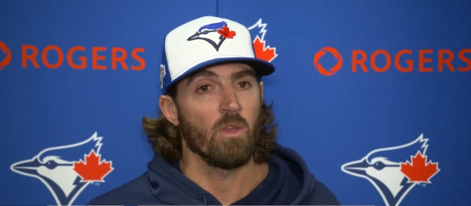 Blue Jays Kevin Gausman speaks on his performance in game 1 #bluejays #mlb