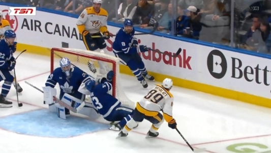 Ozzy Weisblatt may be in hot water with Player Safety after a dirty, dangerous hit on Leafs rookie Easton Cowan