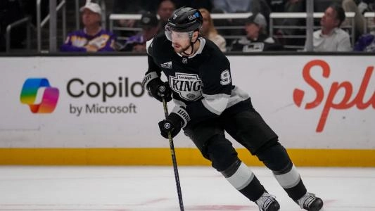 Los Angeles Kings forward Adrian Kempe