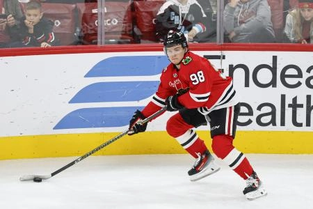 Chicago Blackhawks forward Connor Bedard