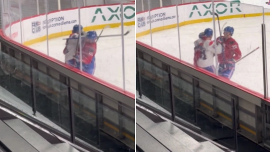 &Ccedil;a brasse: altercation entre trois joueurs du Canadien &agrave; l'entra&icirc;nement