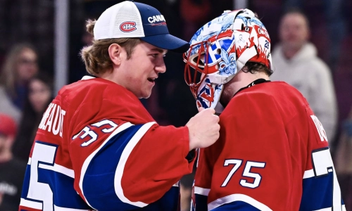 Samuel Montembeault et Jakub Dobes