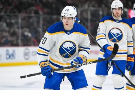 Jiri Kulich of the Buffalo Sabres.