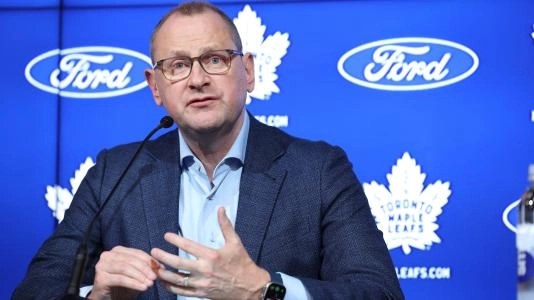 Toronto Maple Leafs GM, Brad Treliving.