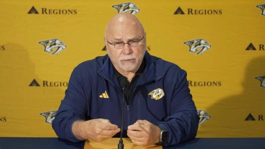 Nashville Predators GM Barry Trotz.