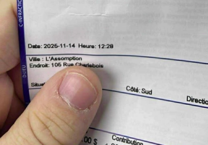 Une contravention qui fait fortement r&eacute;agir