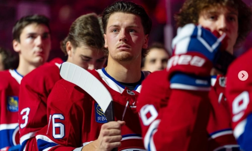 Canadiens winger Zachary Bolduc