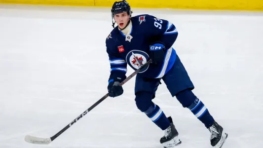 Winnipeg Jets forward prospect Brad Lambert.