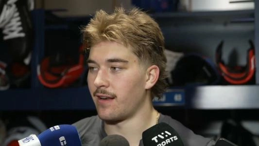 Florian Xhekaj in an interview