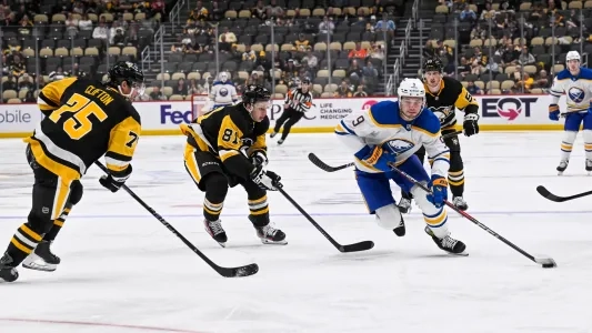 Pittsburgh Penguins play vs. the Buffalo Sabres