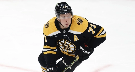 Bruins defenseman Charlie McAvoy