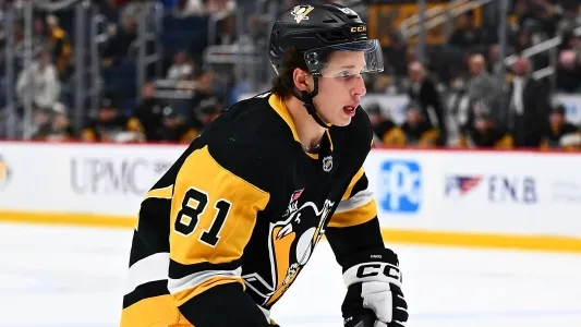 Pittsburgh Penguins' Ben Kindel skates during a game