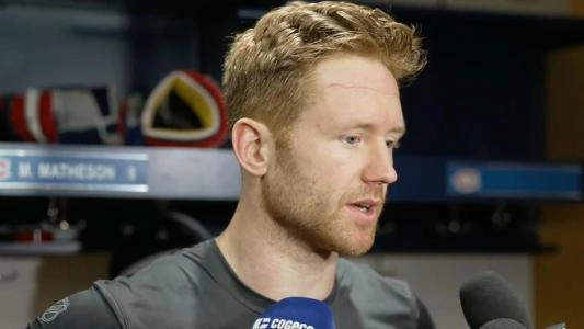 Mike Matheson fait plaisir aux partisans du Canadien avec une d&eacute;claration gagnante