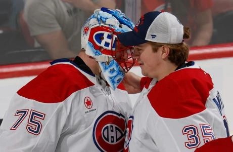 Jakub Dobes et Samuel Montembeault